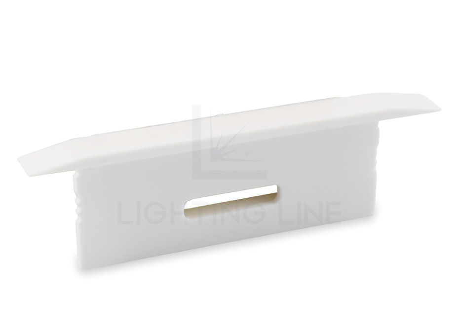 Tapa para perfil en aluminio para tiras de led PRA-RE04B-WP-W