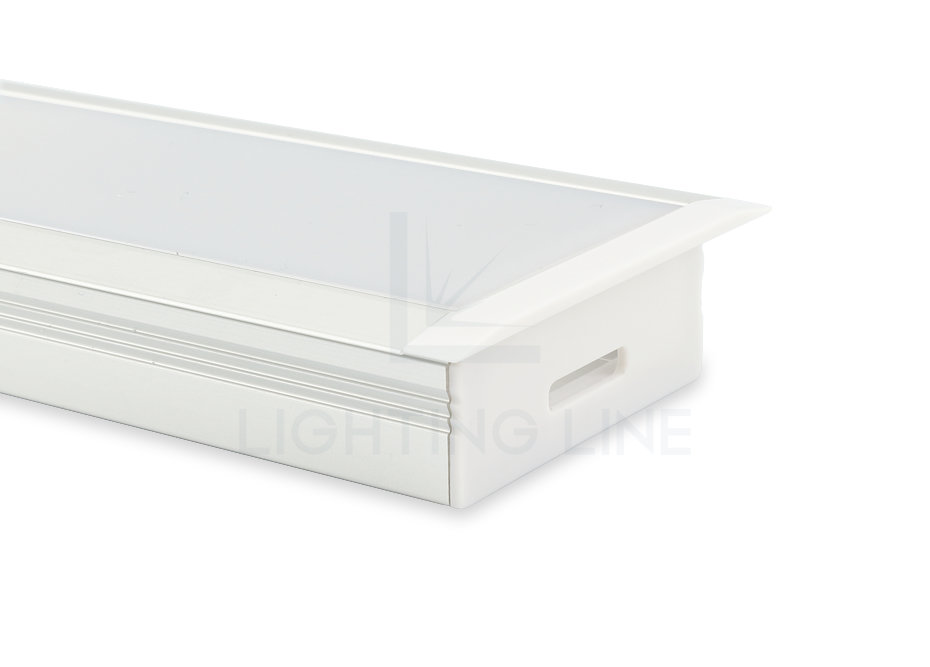 Tapa para perfil en aluminio para tiras de led PRA-RE04B-WP-W