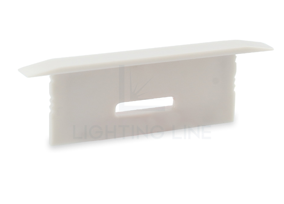 Tapa para perfil en aluminio para tiras de led PRA-RE04B-GP-W Tapa para perfil en aluminio para tiras de led PRA-RE04B-GP-W