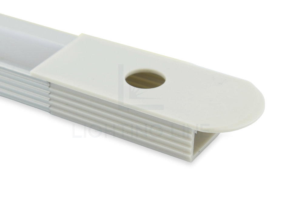 Tapa para perfil para tiras de led PRA-RE10R-GP-R-Swi Tapa para perfil para tiras de led PRA-RE10R-GP-R-Swi