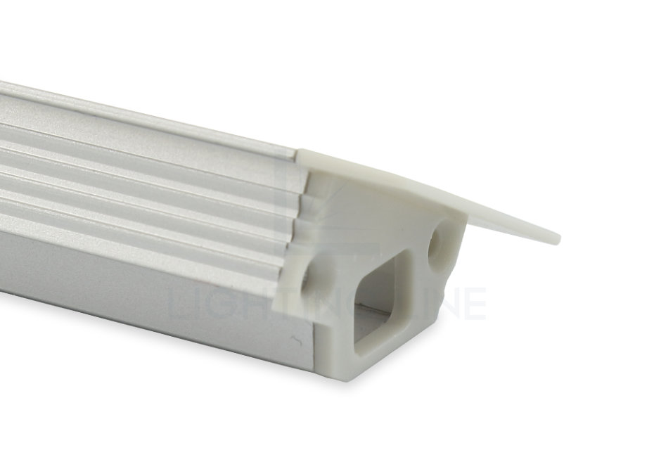 Tapa para perfil en aluminio para tiras de led PRA-RE13L-GP-U Tapa para perfil en aluminio para tiras de led PRA-RE13L-GP-U