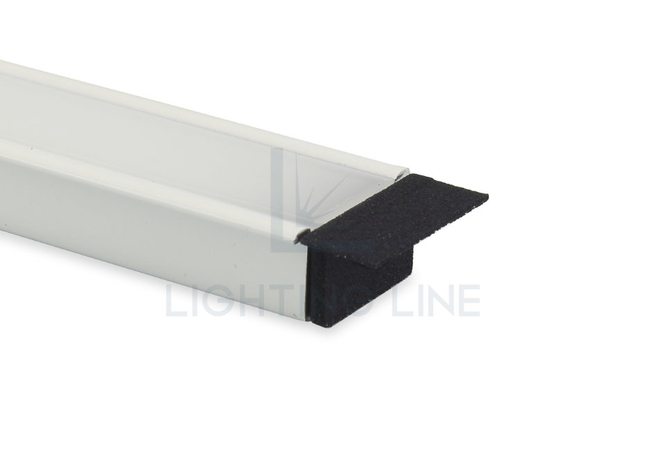 Tapa para perfil en aluminio para tiras de led PRA-RE15-BP-N Tapa para perfil en aluminio para tiras de led PRA-RE15-BP-N