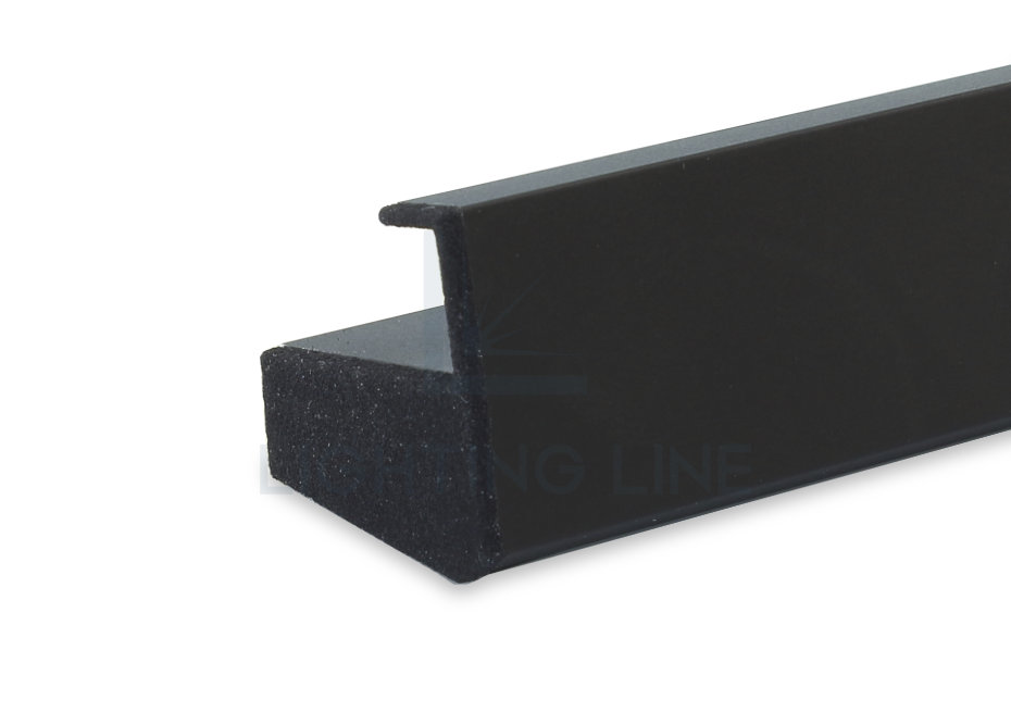 Tapa para perfil en aluminio para tiras de led PRA-SH01L-BP-U Tapa para perfil en aluminio para tiras de led PRA-SH01L-BP-U