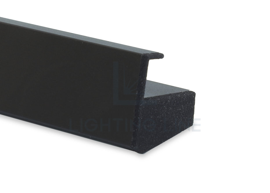Tapa para perfil en aluminio para tiras de led PRA-SH01R-BP-U Tapa para perfil en aluminio para tiras de led PRA-SH01R-BP-U
