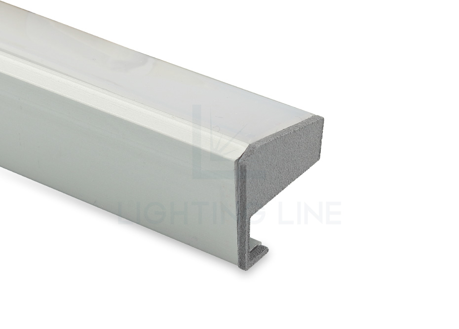 Tapa para perfil en aluminio para tiras de led PRA-SH01S-GP-U