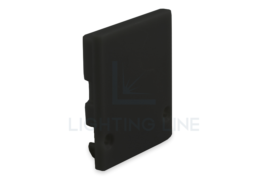 Tapa para perfil en aluminio para tiras de led PRA-SL01A-BP-N Tapa para perfil en aluminio para tiras de led PRA-SL01A-BP-N