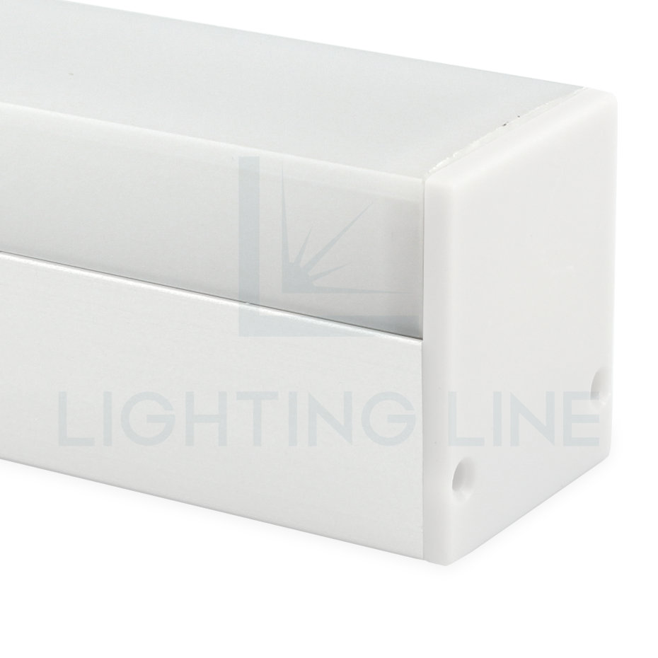 Tapa para perfil en aluminio para tiras de led PRA-SL01A-WP-N