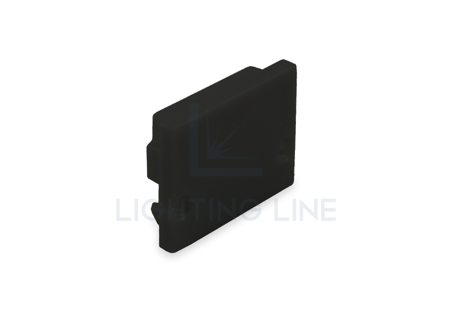 Tapa para perfil en aluminio para tiras de led PRA-SL01B-BP-N
