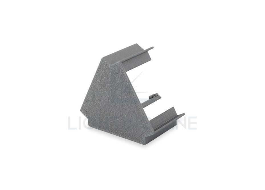 Tapa para perfil en aluminio para tiras de led PRA-SL02-3D-HEC Tapa para perfil en aluminio para tiras de led PRA-SL02-3D-HEC