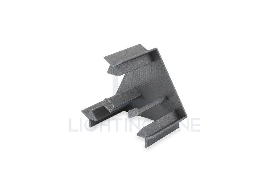 Tapa para perfil en aluminio para tiras de led PRA-SL02-3D-HEC Tapa para perfil en aluminio para tiras de led PRA-SL02-3D-HEC