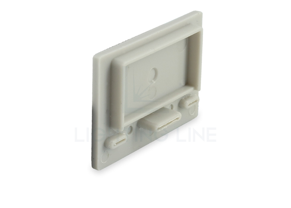 Tapa para perfil en aluminio para tiras de led PRA-SL02-GP-N