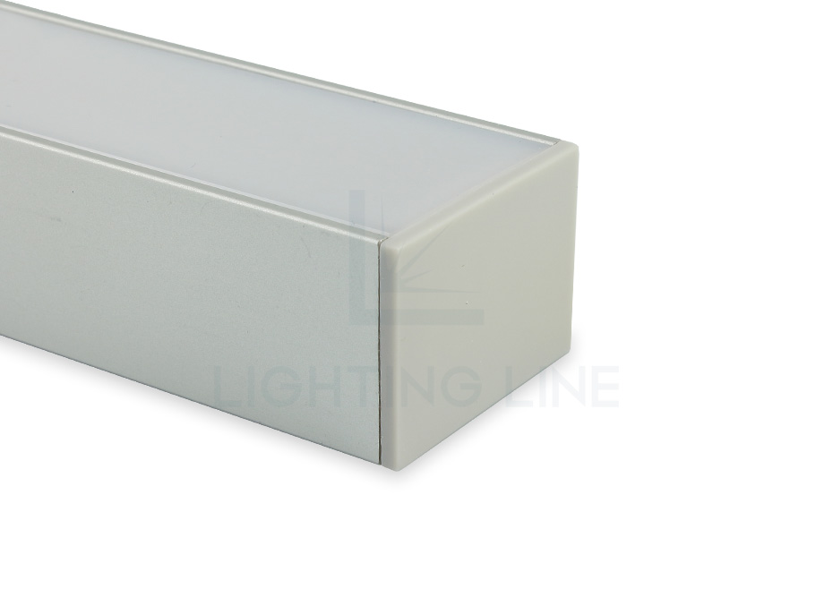 Tapa para perfil en aluminio para tiras de led PRA-SL02-GP-N