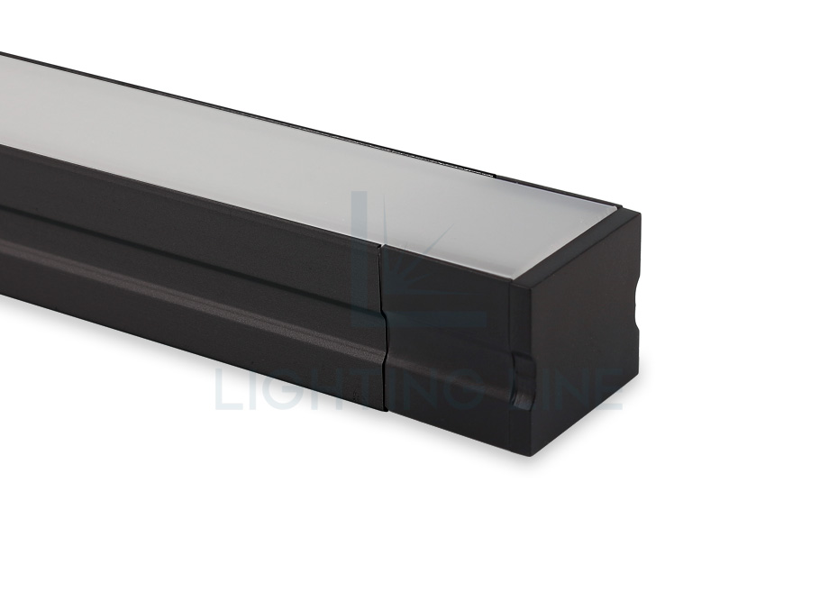 Tapa para perfil en aluminio para tiras de led PRA-SL05-BP-F