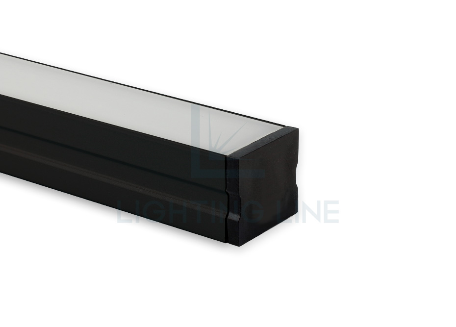 Tapa para perfil en aluminio para tiras de led PRA-SL05-BP-N