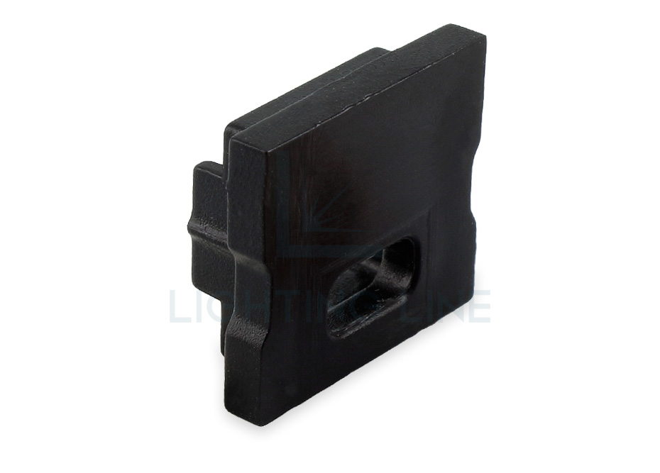 Tapa para perfil en aluminio para tiras de led PRA-SL05-BP-W