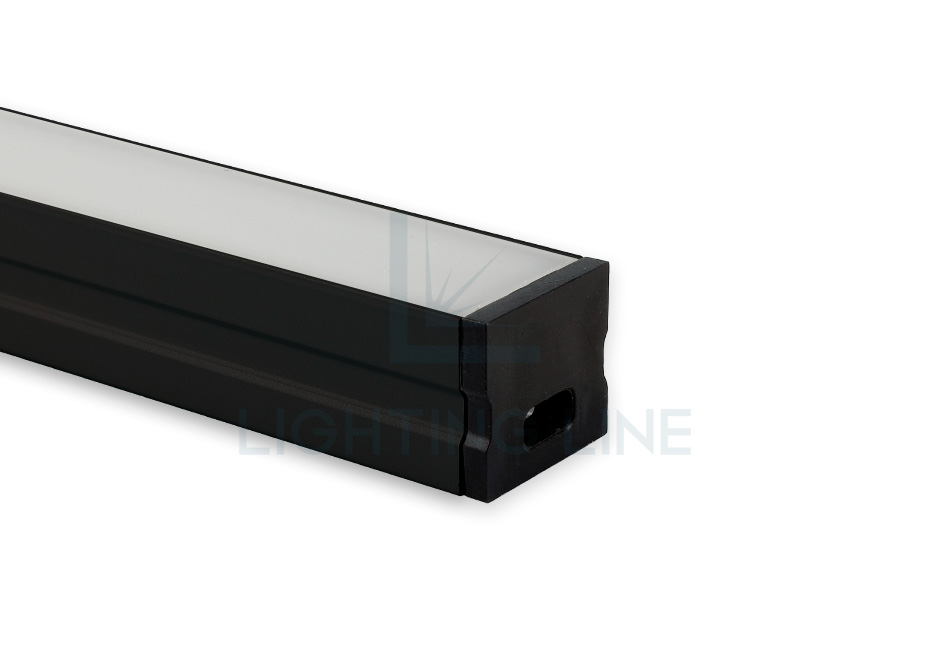 Tapa para perfil en aluminio para tiras de led PRA-SL05-BP-W