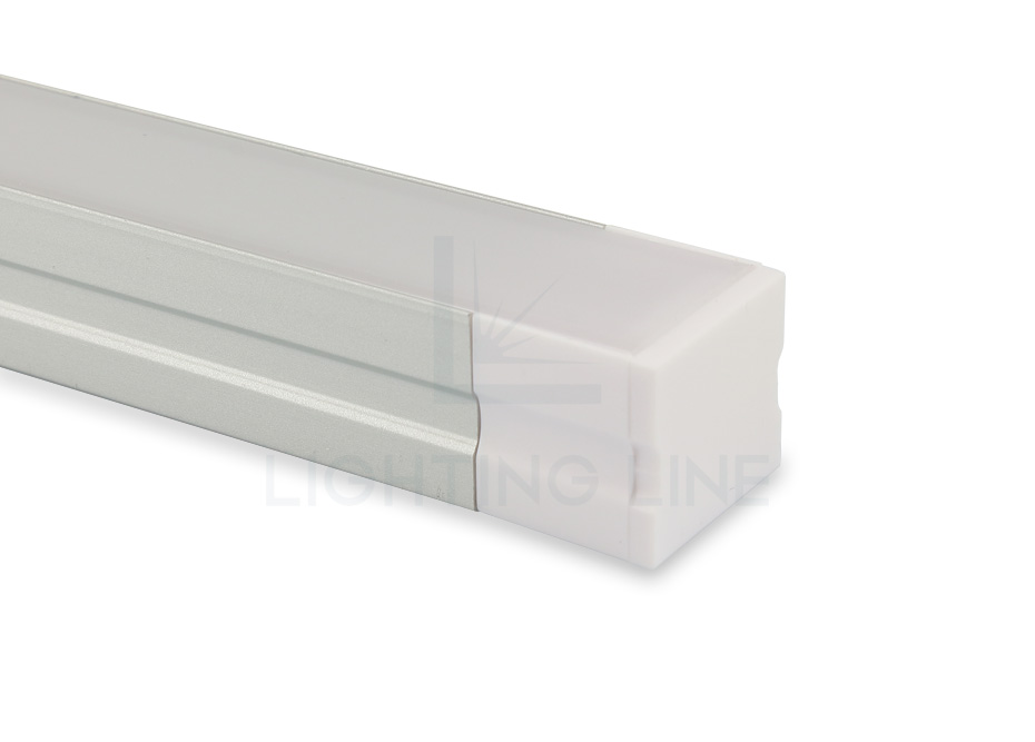 Tapa para perfil en aluminio para tiras de led PRA-SL05-WP-F Tapa para perfil en aluminio para tiras de led PRA-SL05-WP-F