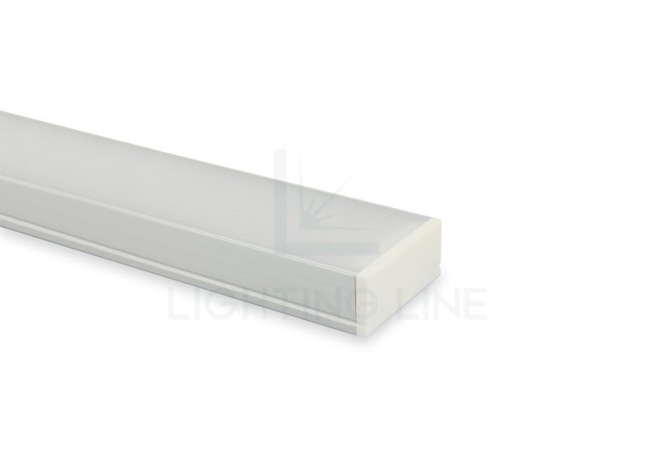 Tapa para perfil en aluminio para tiras de led PRA-SL06-WP-N Tapa para perfil en aluminio para tiras de led PRA-SL06-WP-N