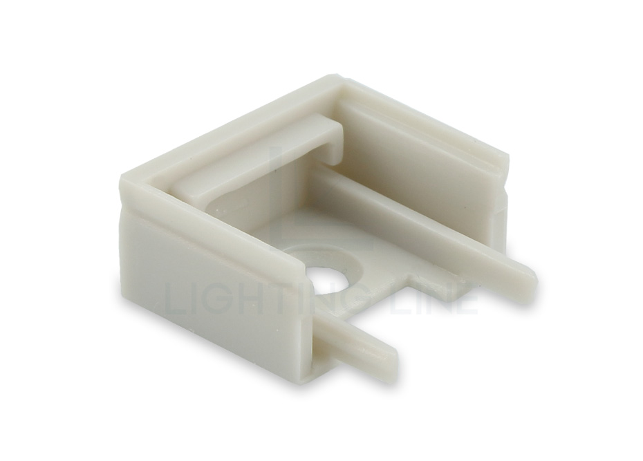 Tapa para perfil en aluminio para tiras de led PRA-SL08-GP-F