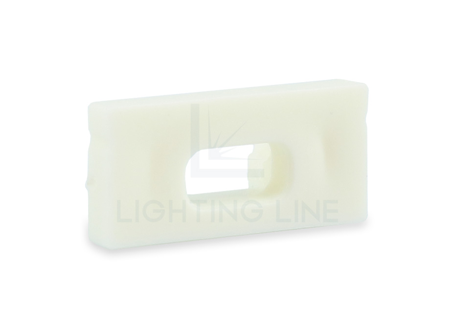 Tapa para perfil en aluminio para tiras de led PRA-SL08-WP-W Tapa para perfil en aluminio para tiras de led PRA-SL08-WP-W
