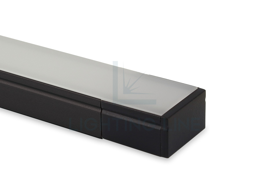 Tapa para perfil en aluminio para tiras de led PRA-SL12-BP-F Tapa para perfil en aluminio para tiras de led PRA-SL12-BP-F