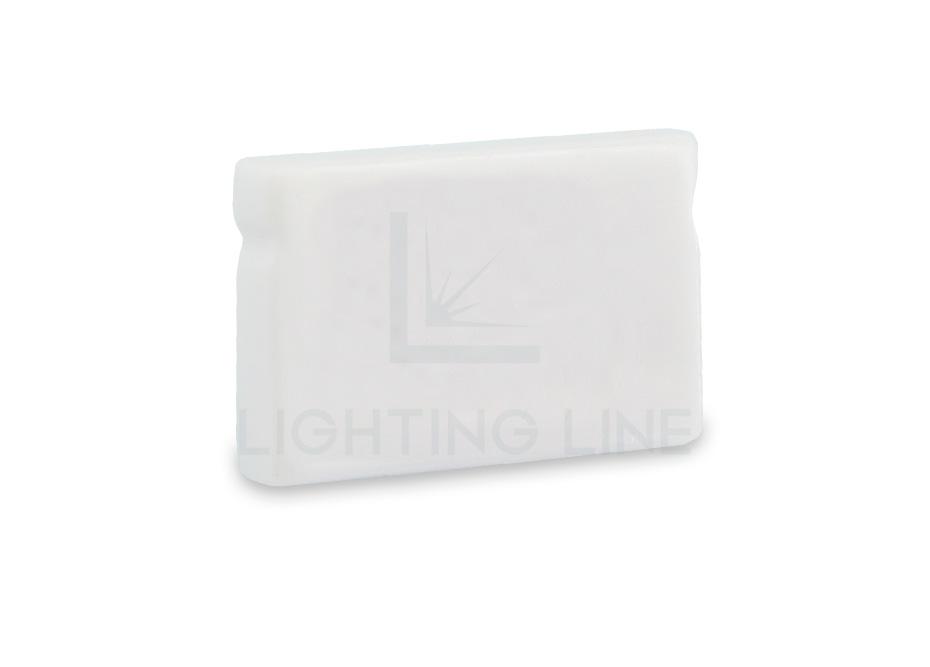 Tapa para perfil en aluminio para tiras de led PRA-SL12-WP-N