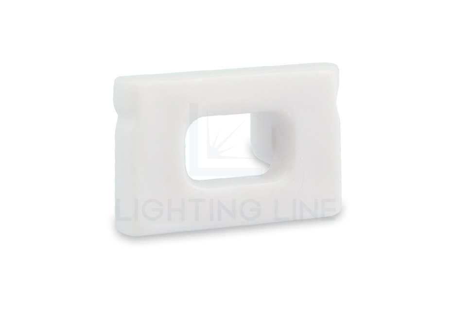 Tapa para perfil en aluminio para tiras de led PRA-SL12-WP-W