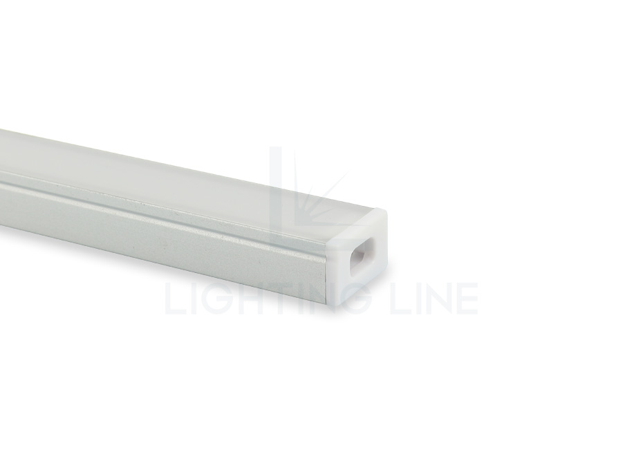 Tapa para perfil en aluminio para tiras de led PRA-SL12-WP-W