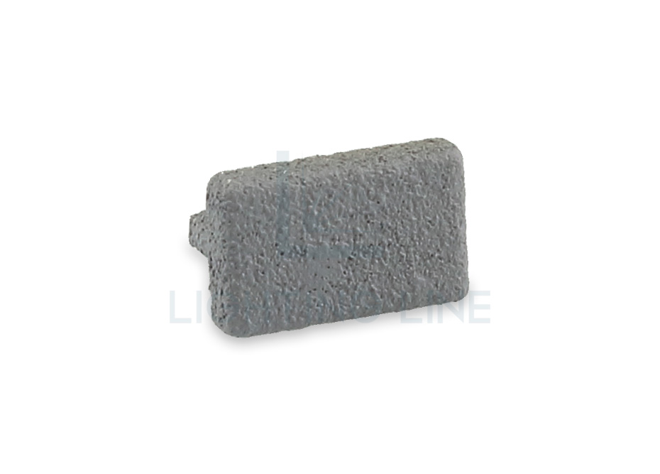 Tapa para perfil en aluminio para tiras de led PRA-SL13-GP-U
