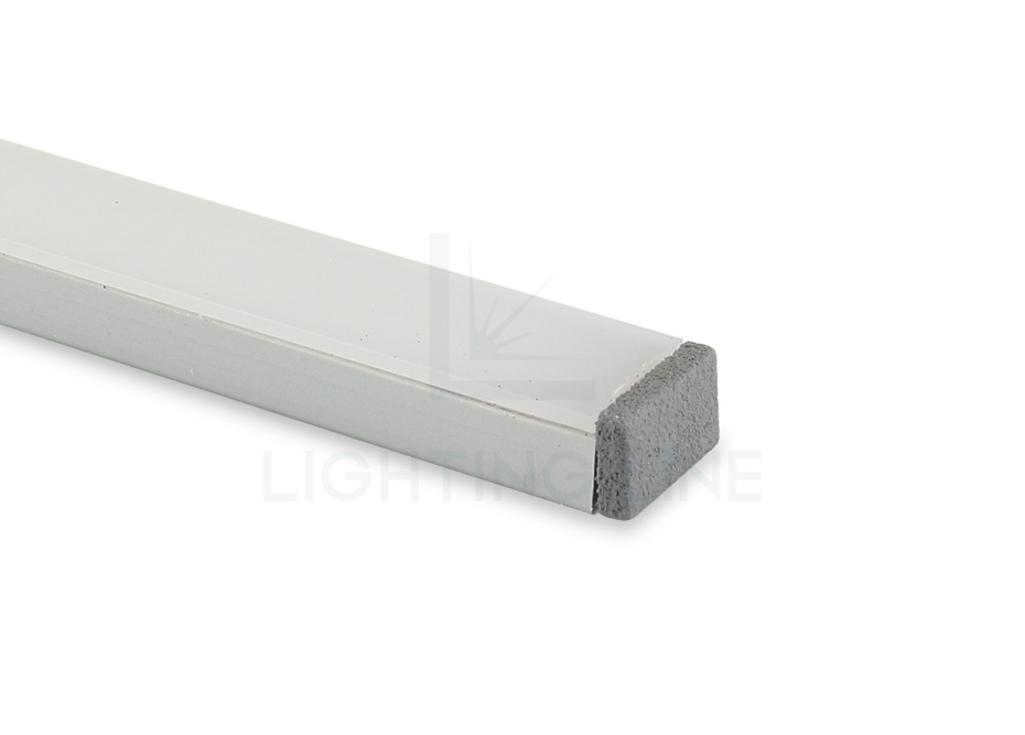 Tapa para perfil en aluminio para tiras de led PRA-SL13-GP-U