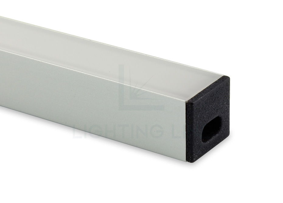 Tapa para perfil en aluminio para tiras de led PRA-SL14-BP-W