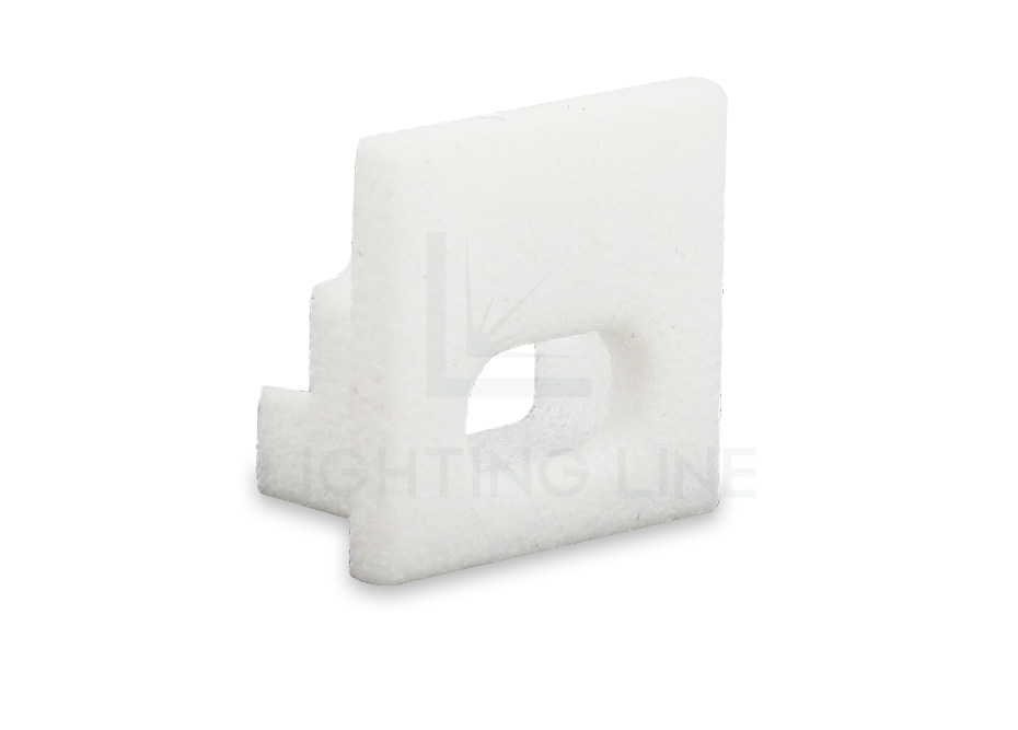 Tapa para perfil en aluminio para tiras de led PRA-SL14-WP-W