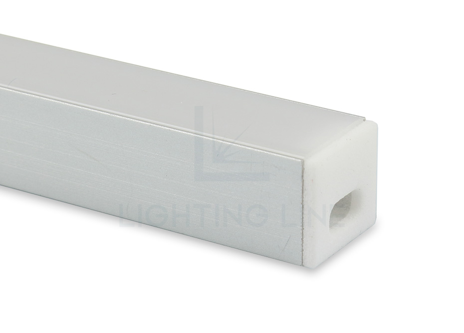 Tapa para perfil en aluminio para tiras de led PRA-SL14-WP-W