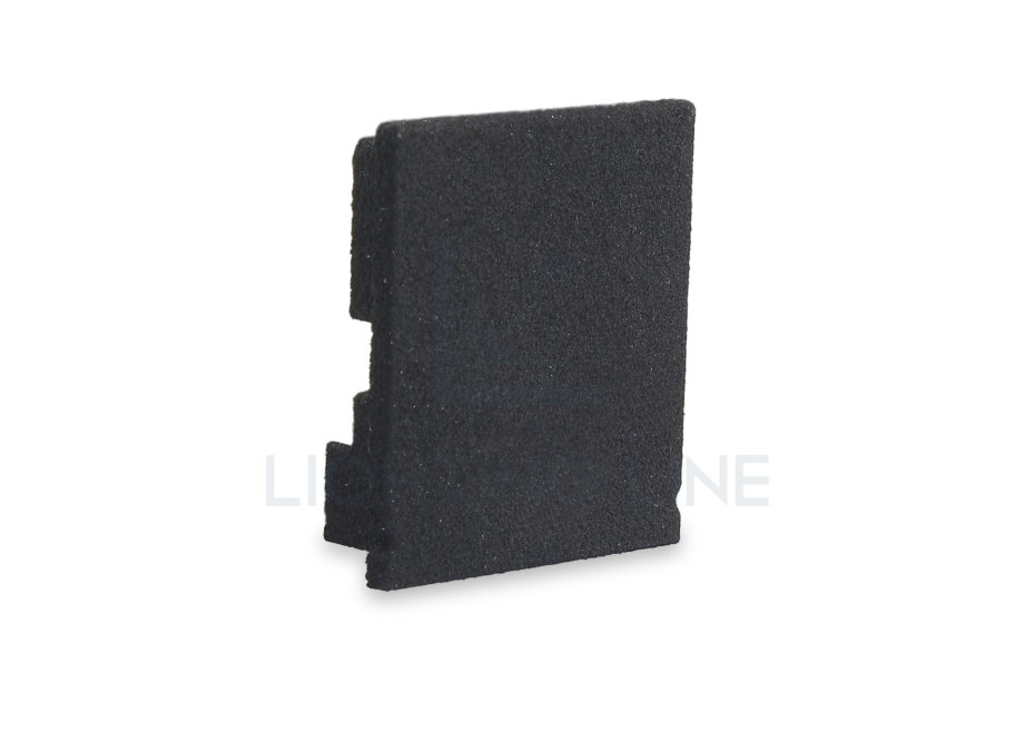 Tapa para perfil en aluminio para tiras de led PRA-SL15A-BP-N Tapa para perfil en aluminio para tiras de led PRA-SL15A-BP-N