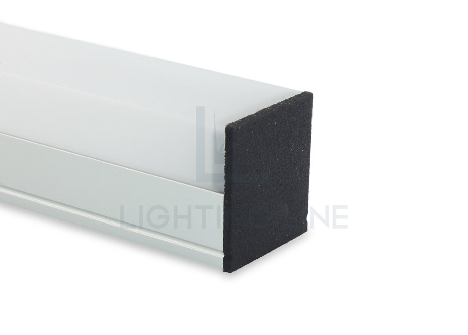 Tapa para perfil en aluminio para tiras de led PRA-SL15A-BP-N Tapa para perfil en aluminio para tiras de led PRA-SL15A-BP-N