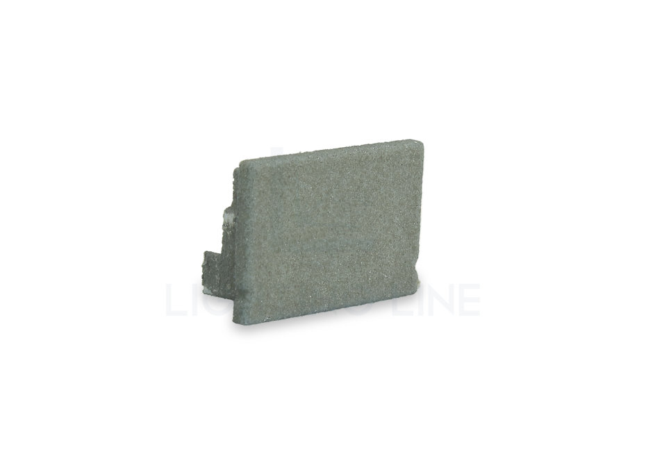 Tapa para perfil en aluminio para tiras de led PRA-SL15B-GP-N