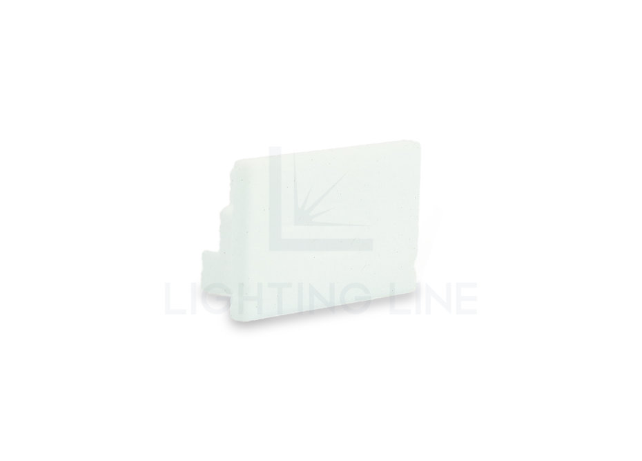 Tapa para perfil en aluminio para tiras de led PRA-SL15B-WP-N
