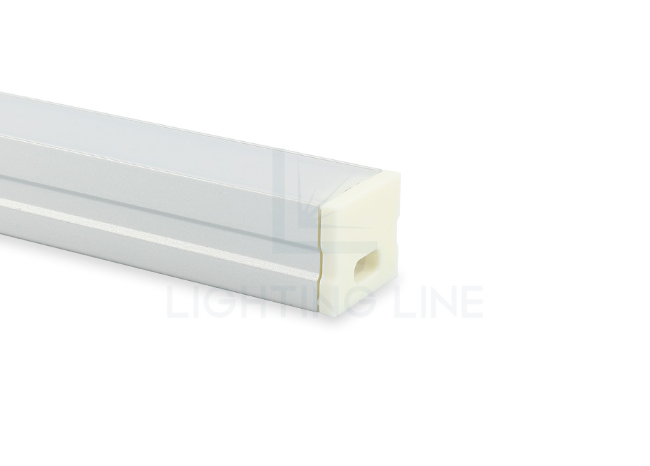 Tapa para perfil en aluminio para tiras de led PRA-SL05-WP-W Tapa para perfil en aluminio para tiras de led PRA-SL05-WP-W