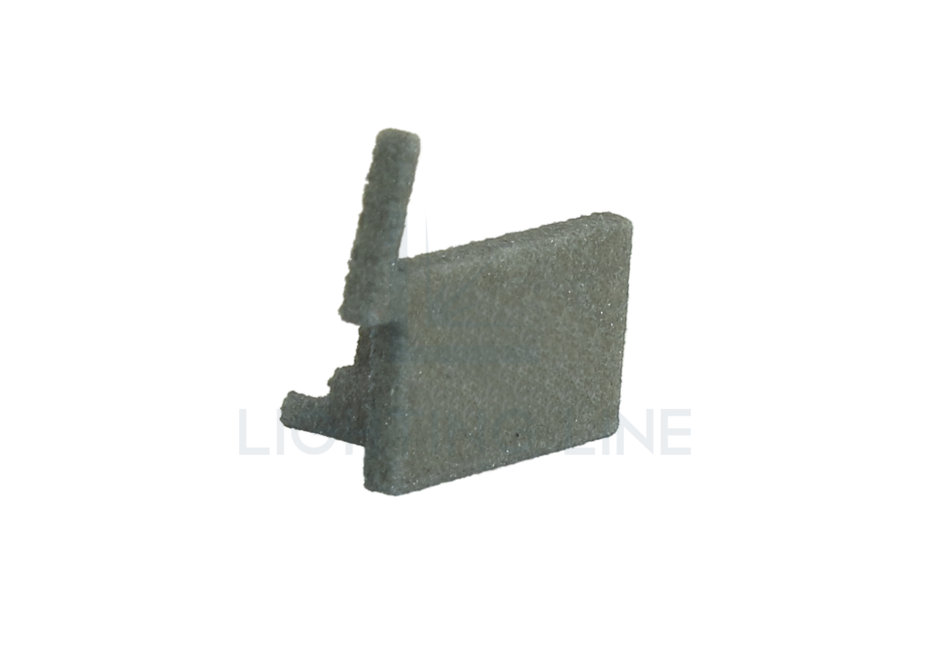 Tapa para perfil en aluminio para tiras de led PRA-SL16L-GP-N
