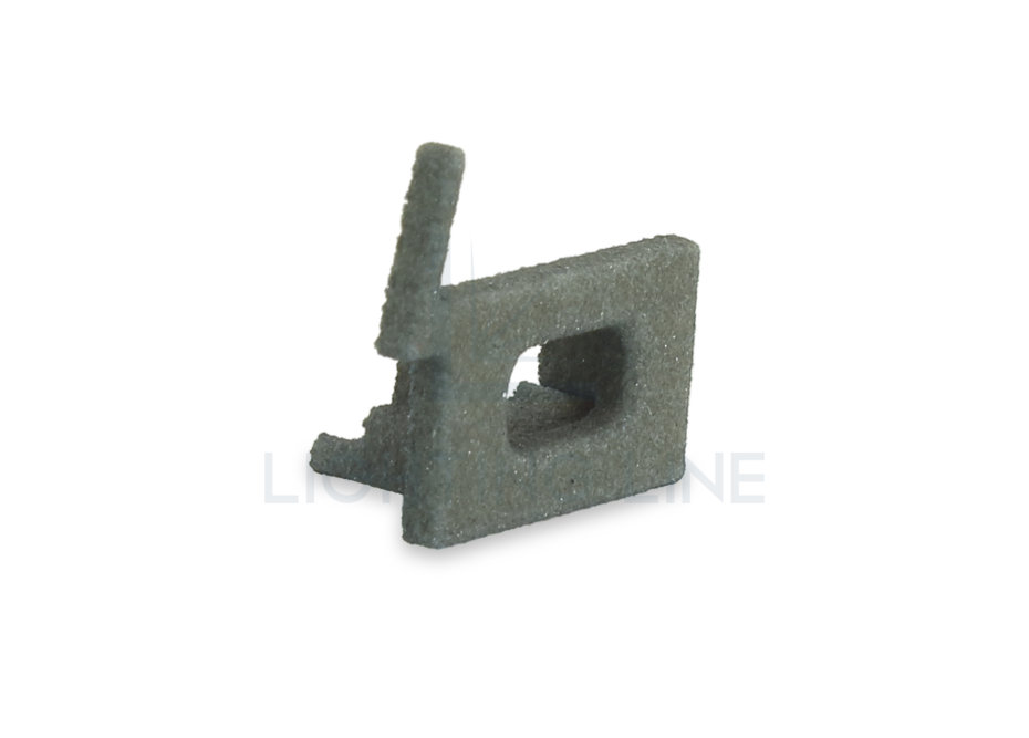 Tapa para perfil en aluminio para tiras de led PRA-SL16L-GP-W