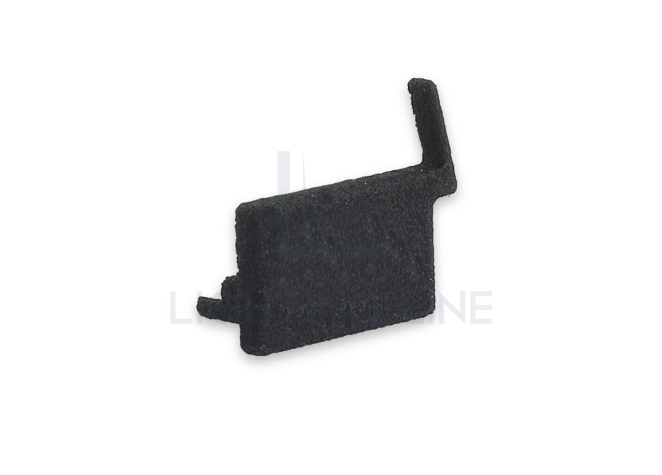 Tapa para perfil en aluminio para tiras de led PRA-SL16R-BP-N