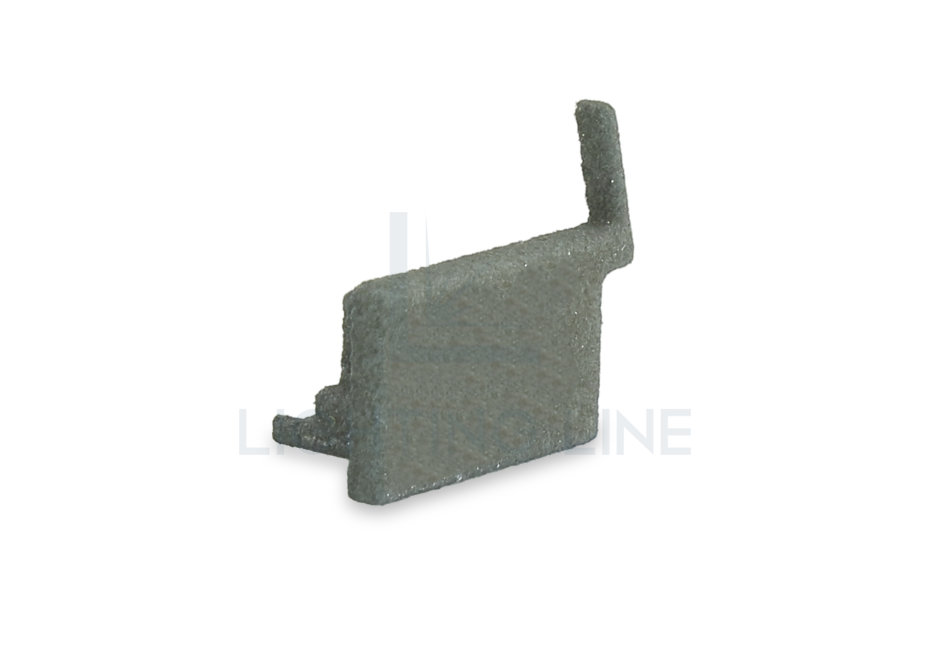Tapa para perfil en aluminio para tiras de led PRA-SL16R-GP-N