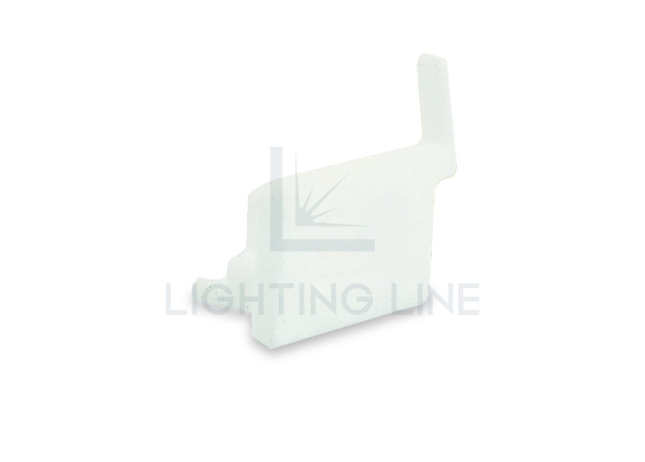 Tapa para perfil en aluminio para tiras de led PRA-SL16R-WP-N