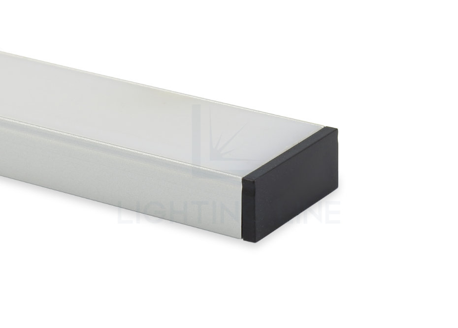 Tapa para perfil en aluminio para tiras de led PRA-SL17-BP-N Tapa para perfil en aluminio para tiras de led PRA-SL17-BP-N