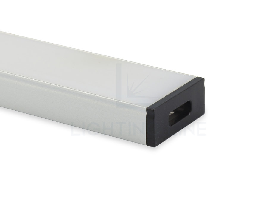 Tapa para perfil en aluminio para tiras de led PRA-SL17-BP-W Tapa para perfil en aluminio para tiras de led PRA-SL17-BP-W