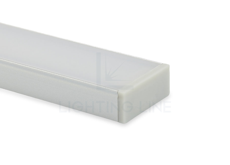 Tapa para perfil en aluminio para tiras de led PRA-SL17-GP-N Tapa para perfil en aluminio para tiras de led PRA-SL17-GP-N