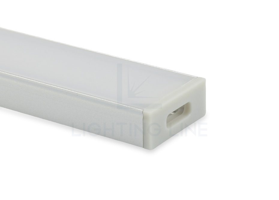 Tapa para perfil en aluminio para tiras de led PRA-SL17-GP-W Tapa para perfil en aluminio para tiras de led PRA-SL17-GP-W