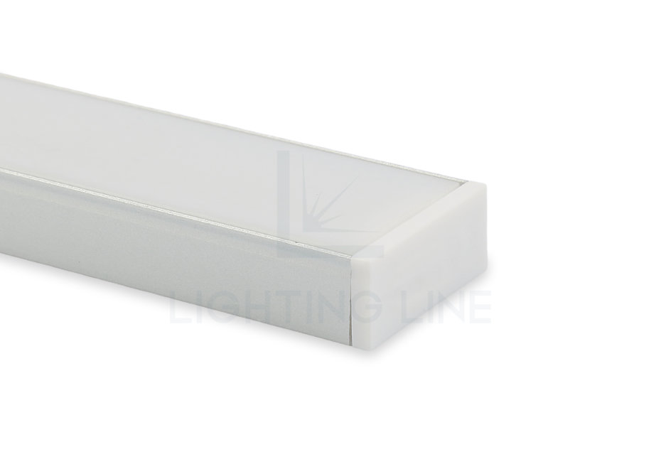 Tapa para perfil en aluminio para tiras de led PRA-SL17-WP-N Tapa para perfil en aluminio para tiras de led PRA-SL17-WP-N