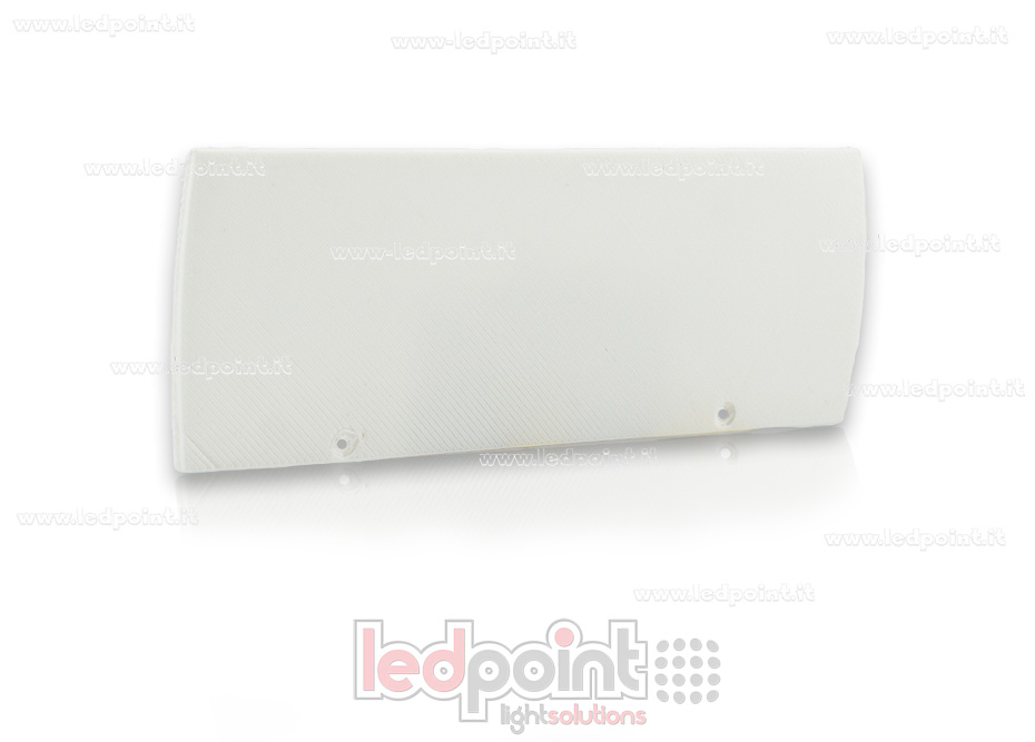 Tapa para perfil en aluminio para tiras de led PRA-WALL9242