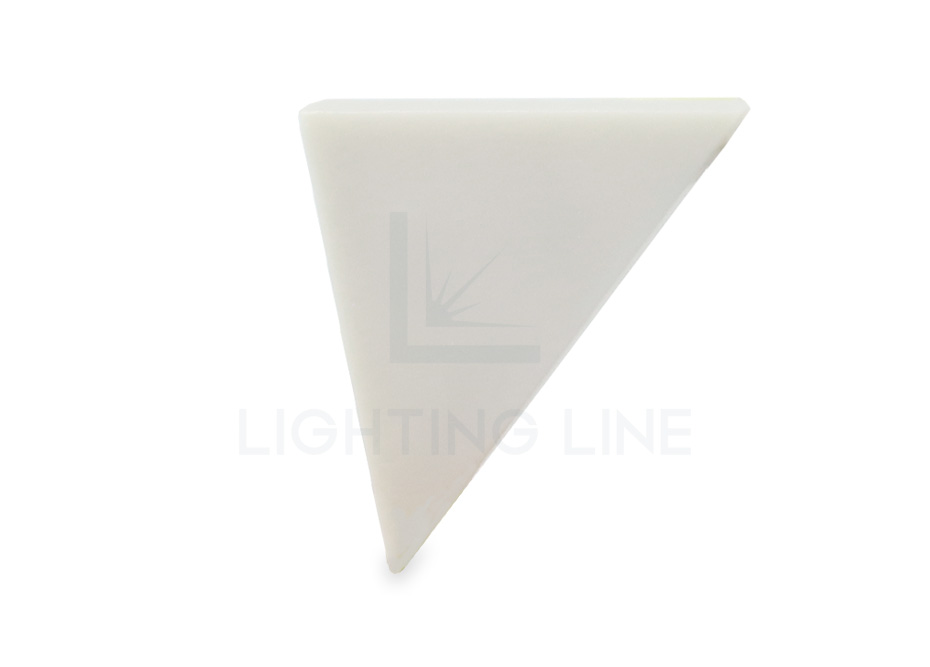 Tapa para perfil en aluminio para tiras de led PRA-WL02S-GP-U
